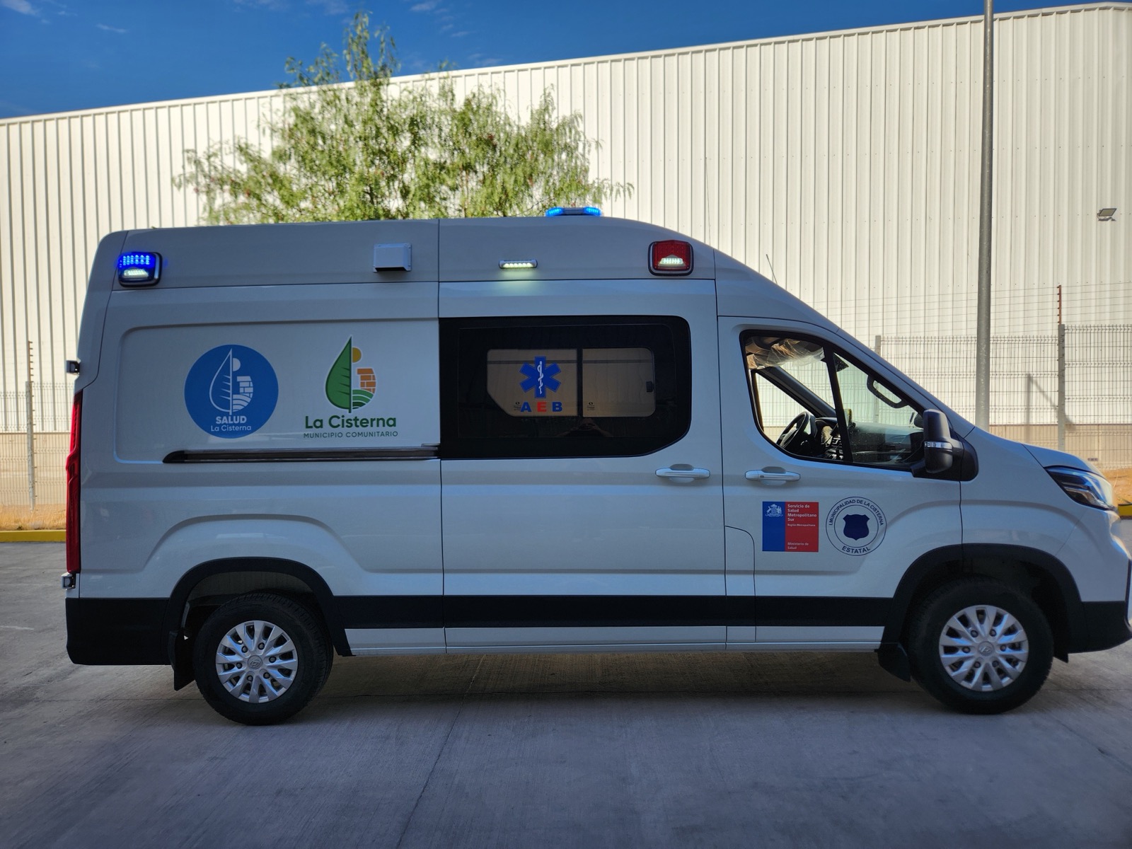 Frontal de ambulancia EvoDelta